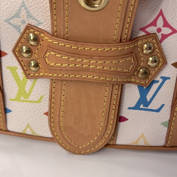 LOUIS VUITTON Murakami White Multicolor Theda GM Bag Limited edition - Picture 7 of 16